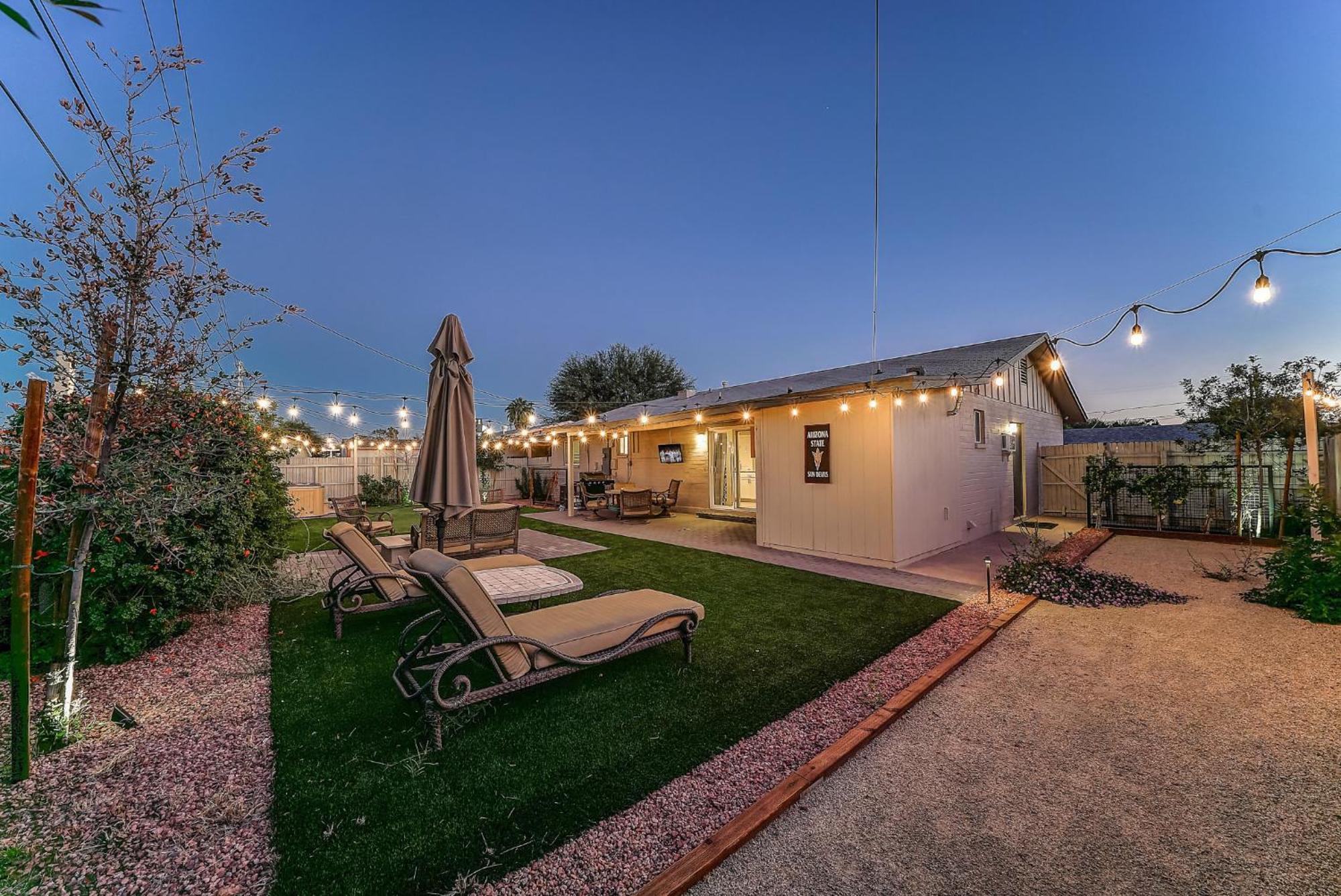 הוילה Tempe Joy House With Backyard Sanctuary By Asu מראה חיצוני תמונה